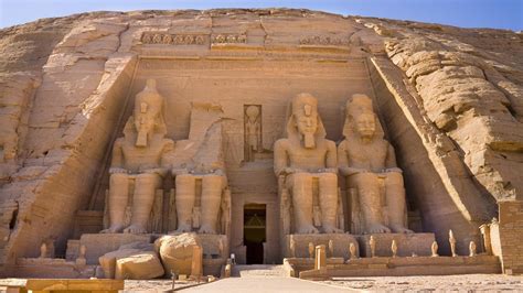  Abu Simbel Temple - Ett Monument av Sand och Tidslöst Under